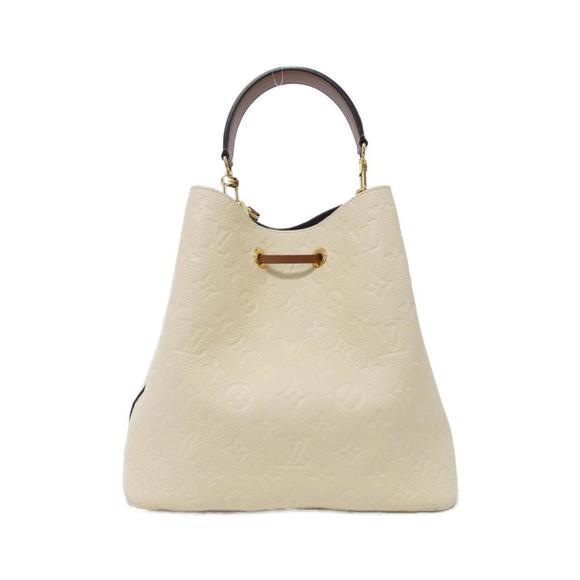 Louis Vuitton Monogram Empreinte Neo Noe Shoulder Bag - Creme/ Gold - Picture 2 of 9